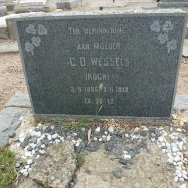 WESSELS C.D. nee KOCH 1886-1958