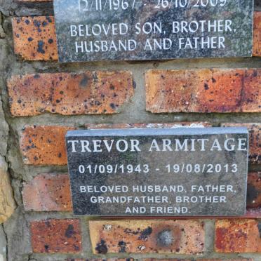 ARMITAGE Trevor 1943-2013