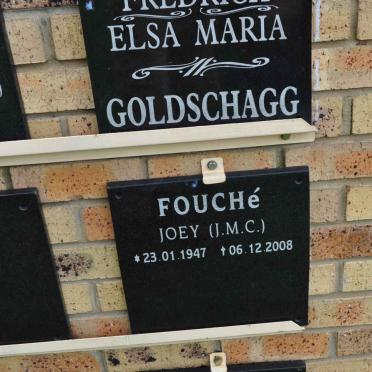 FOUCHÉ J.M.C. 1947-2008