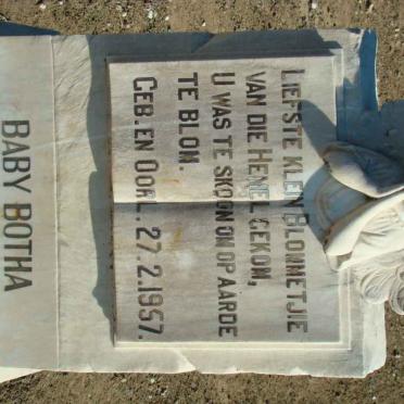 BOTHA Baby 1957-1957