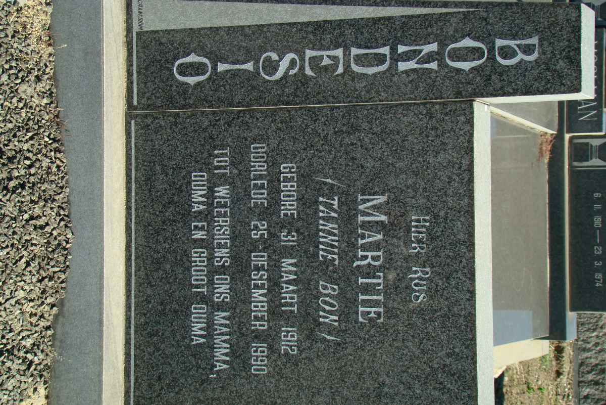 BONDESIO Martie 1912-1990