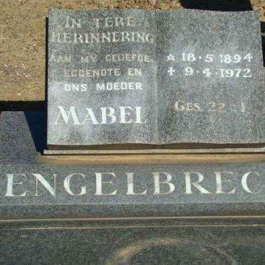 ENGELBRECHT Mabel 1894-1972