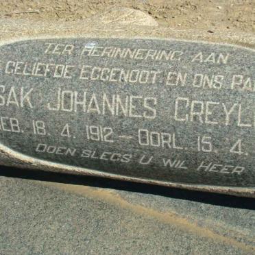 GREYLING Isak Johannes 1912-1965