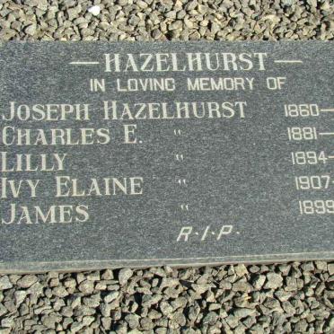 HAZELHURST family