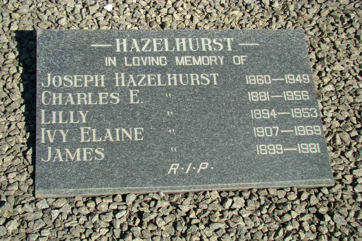 HAZELHURST family