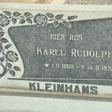 KLEINHANS Karel Rudolph 1903-1973
