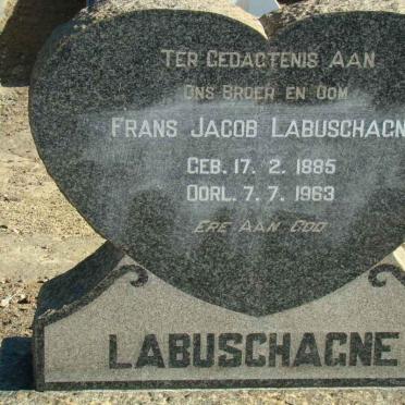 LABUSCHAGNE Frans Jacob 1885-1963