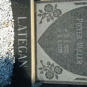 LATEGAN Pieter Muller 1933-1979