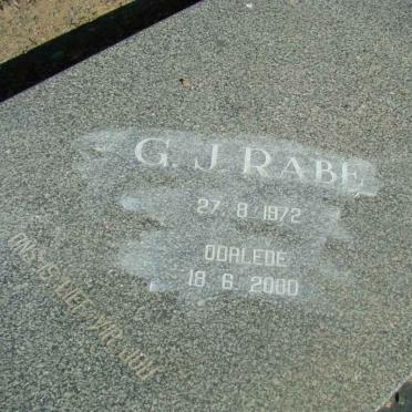 RABE G.J. 1972-2000