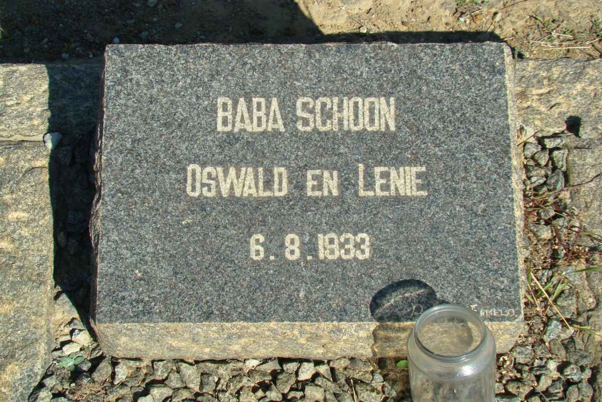 SCHOON Baba 1933-1933