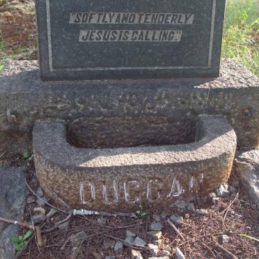 DUGGAN Anna Elizabeth 1935-1938 