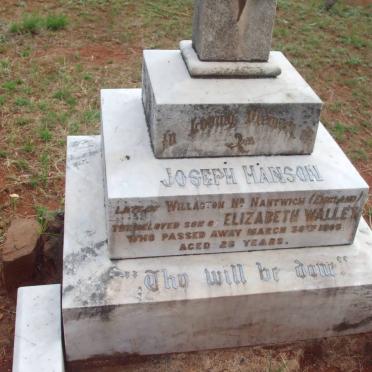 HANSON Joseph -1895