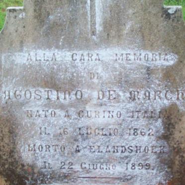 MARCHI Agostina, de 1862-1899