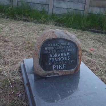 PIKE Abraham Francois 1961-1987