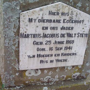 STEYN Martinus Jacobus de Walt 1869-1941