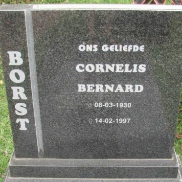 BORST Cornelis Bernard 1930-1997