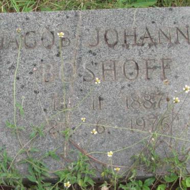 BOSHOFF Jacob Johannes 1887-1976