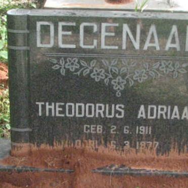 DEGENAAR Theodorus Adriaan 1911-1977