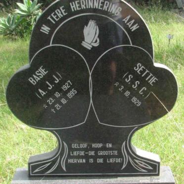 ELLIS A.J.J. 1927-1995 &amp; S.S.C. 1929-