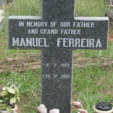 FERREIRA Manuel 1903-1960