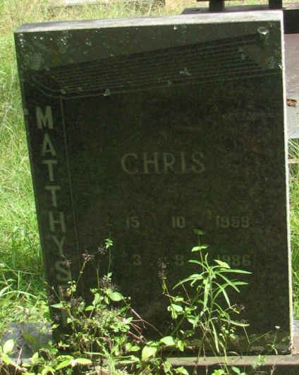 MATTHYSEN Chris 1959-1996