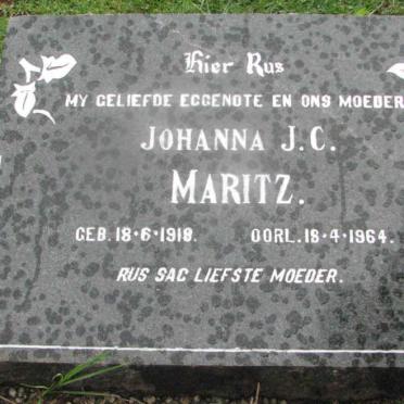 MARITZ Johanna J.C. 1918-1964