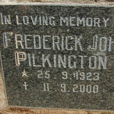 PILKINGTON Frederick John 1923-2000