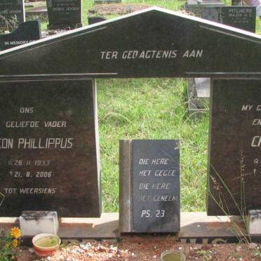 PRETORIUS Gideon Phillippus 1933-2006 &amp; Christina 1933-1976