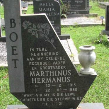POTGIETER Marthinus Hermanus 1915-1980