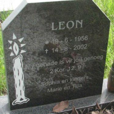 ROOYEN Leon, van 1956-2002