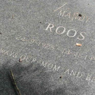 ROOS Mandy 1923-1991