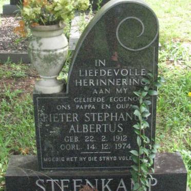 STEENKAMP Pieter Stephanus Albertus 1912-1974