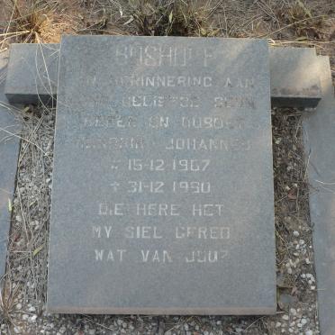 BOSHOFF Hendrik Johannes 1967-1990
