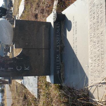 FICK Willem Kasselman 1963-1991
