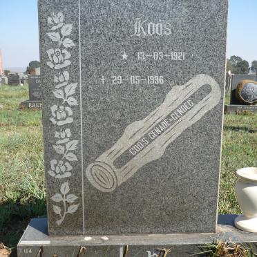 PREEZ Koos, du 1921-1996