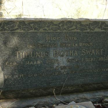 SWART Theunus Botha 1936-1958
