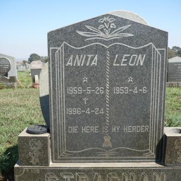 STRACHAN Leon 1953- &amp; Anita 1959-1996