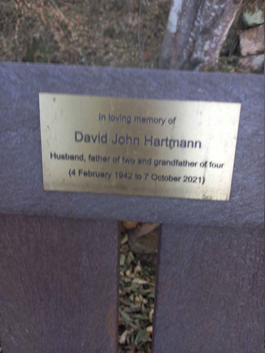 HARTMANN David John 1942-2021