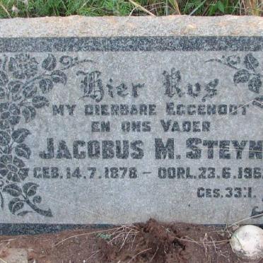 STEYN Jacobus M . 1878-1962