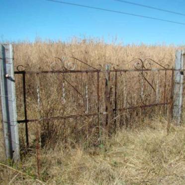 2. Entrance to the farm cemetery