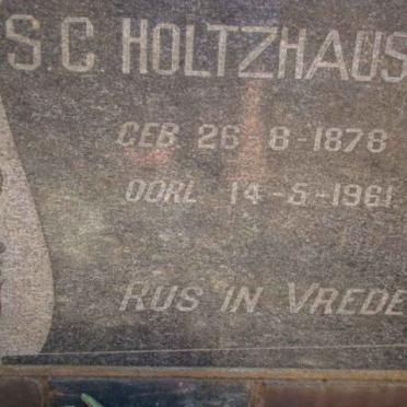 HOLTZHAUSEN S.C. 1878-1961