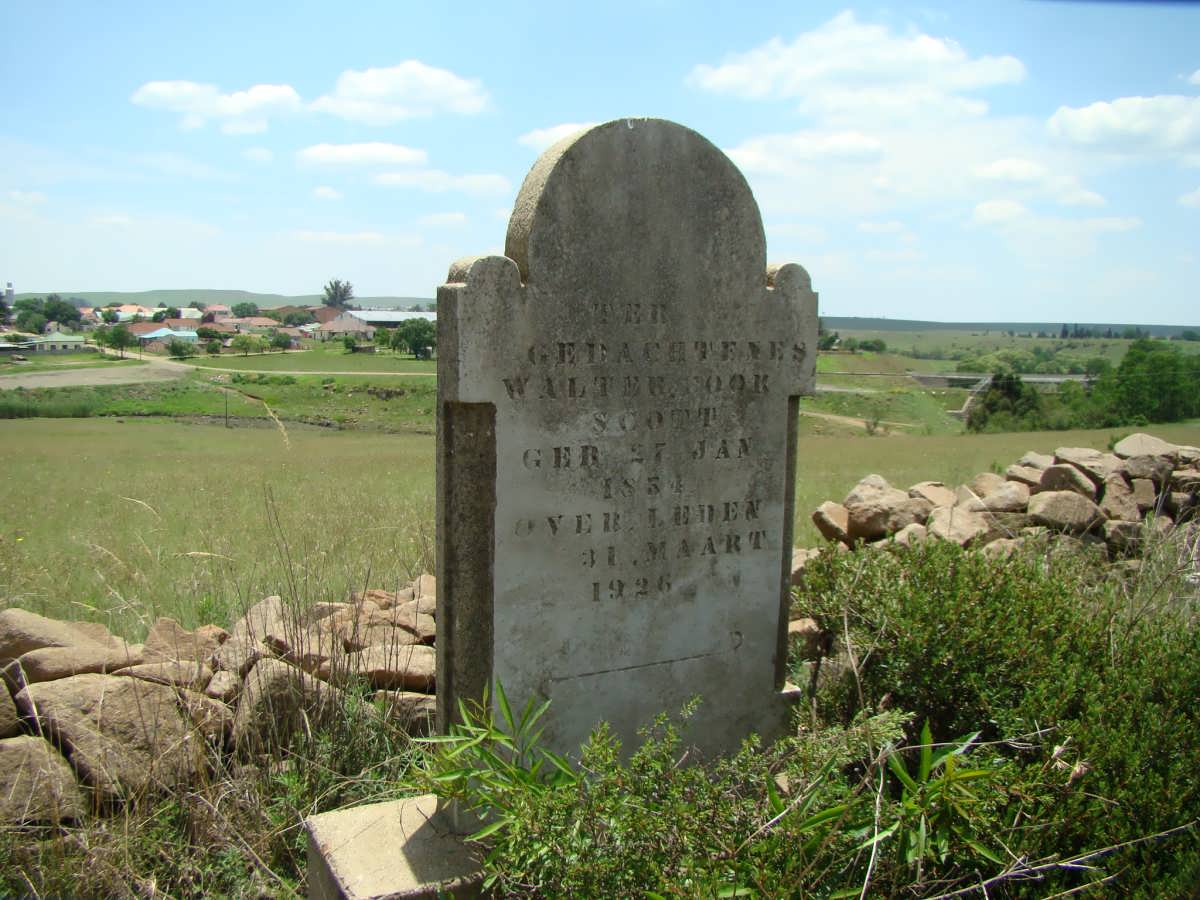 SCOTT Walter Cook 1854-1926