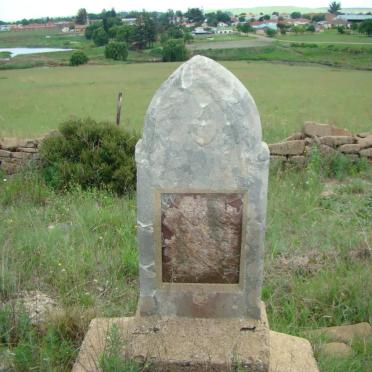 Mpumalanga, AMERSFOORT district, Schulpspruit 60 HS_2, farm cemetery