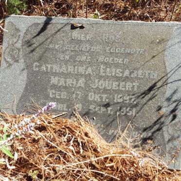 JOUBERT Catharina Elisabeth Maria 1897-1951