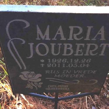 JOUBERT Maria 1926-2011