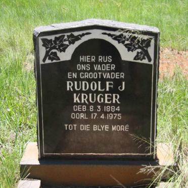 KRUGER Rudolf J. 1884-1975