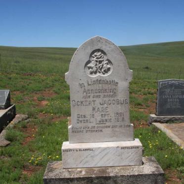 Mpumalanga, BELFAST district, Vlakfontein 323 JT, farm cemetery