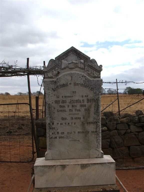 BOTHA Hermanus Jacobus 1856-1924