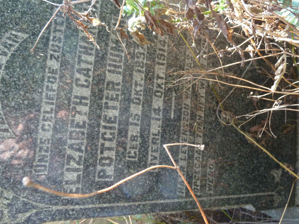 HUMAN Elizabeth Catharina Potgieter 1897-1914