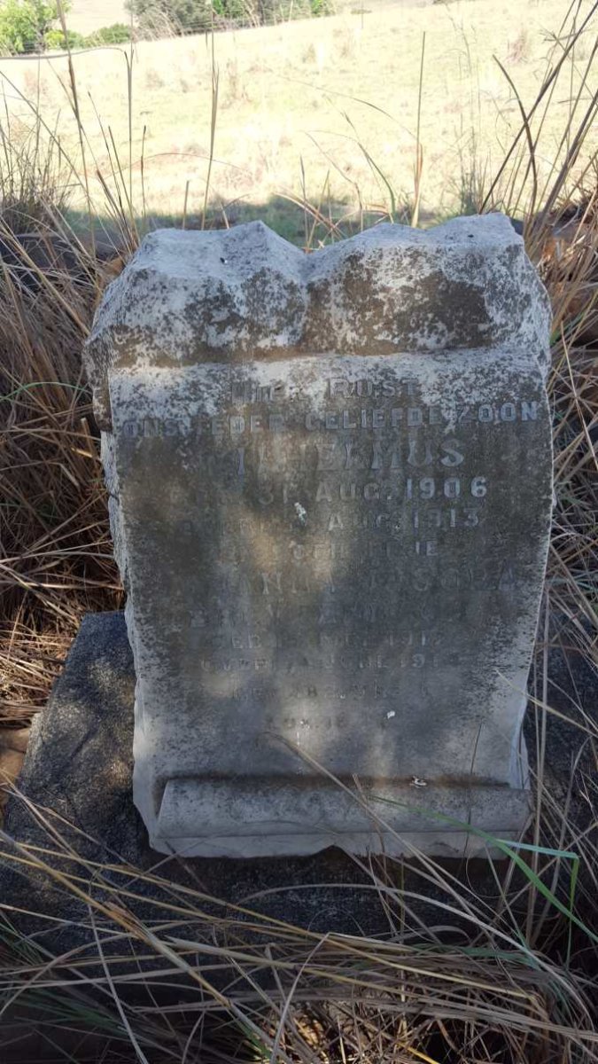 BREYTENBACH Wilhelmus 1906-1913 :: BREYTENBACH Johanna Jacoba 1912-1914